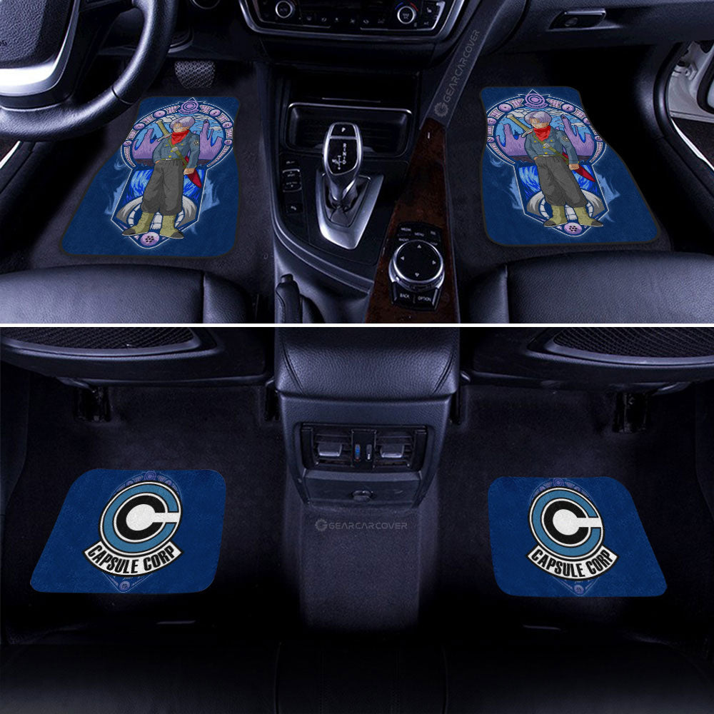 Trunks Car Floor Mats Custom Dragon Ball Car Interior Accessories - Gearcarcover - 2