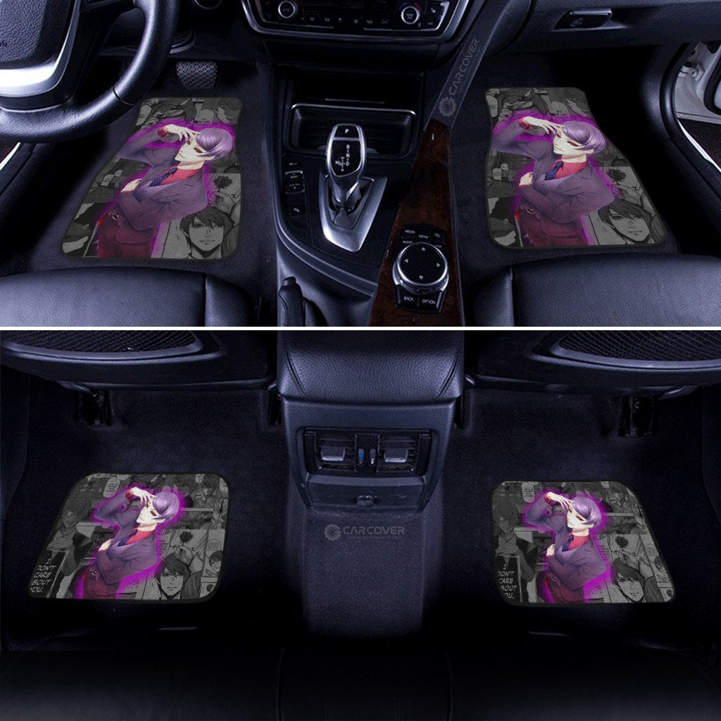 Tsukiyama Shuu Car Floor Mats Custom Anime Tokyo Ghoul Car Interior Accessories - Gearcarcover - 3