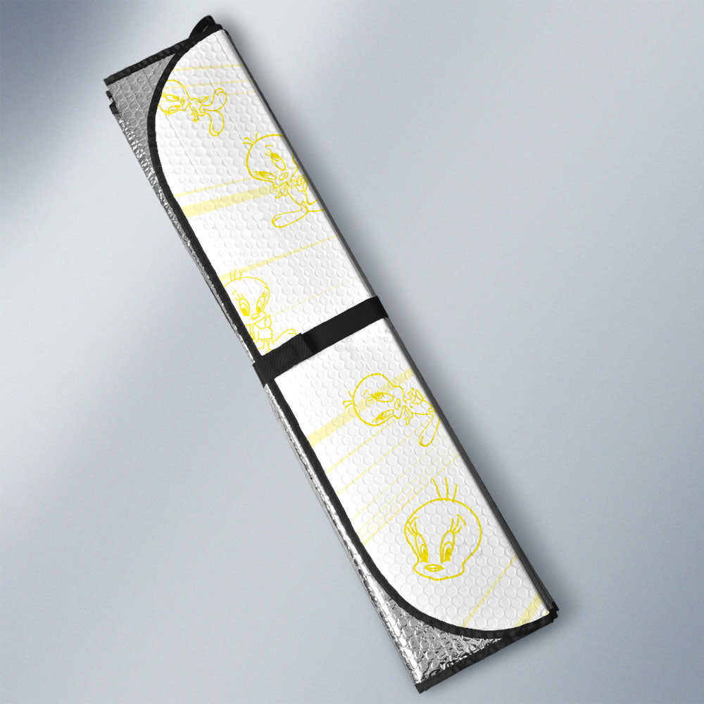 Tweety Car Sunshade Custom Cartoon Car Accessories - Gearcarcover - 3