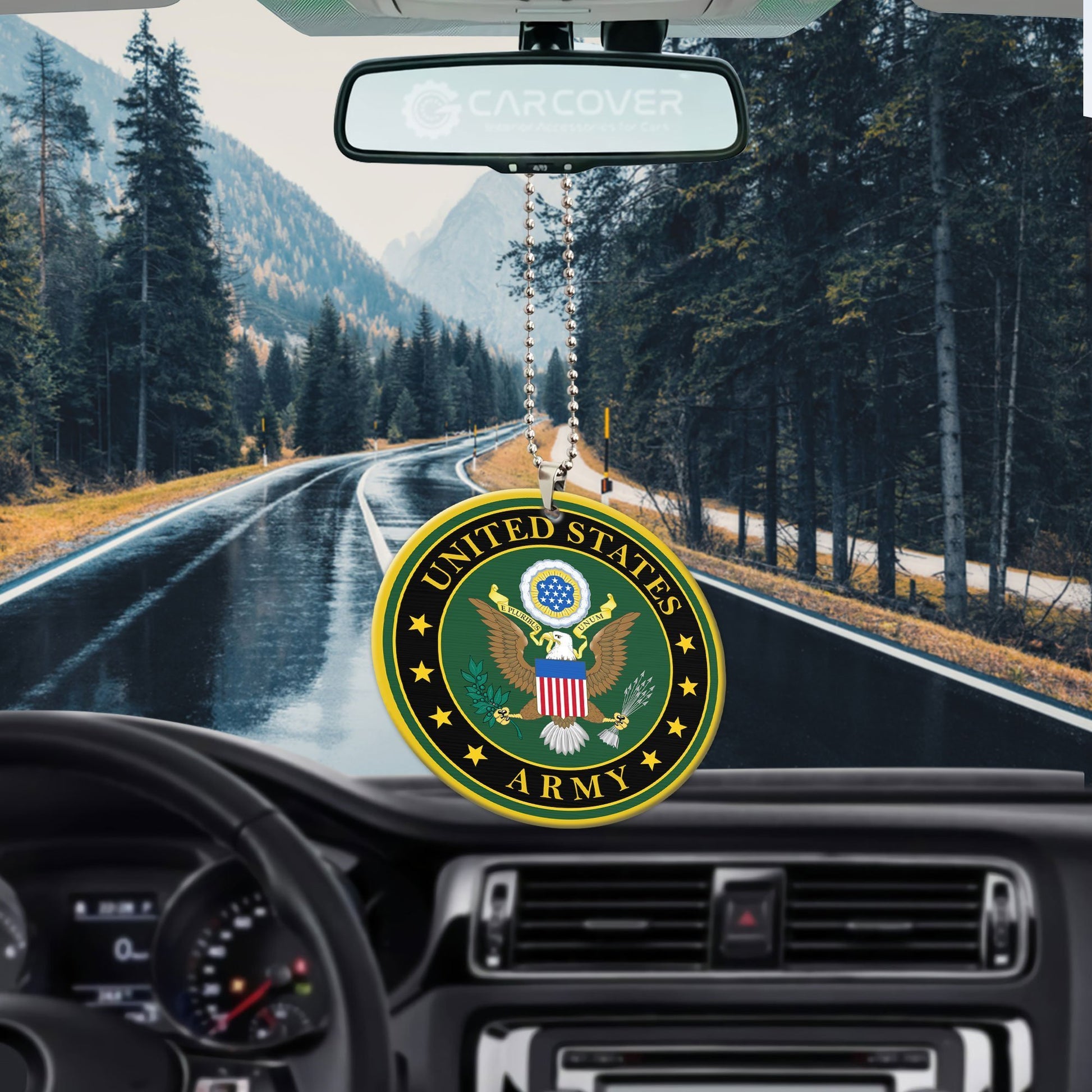 US Army Ornament Custom Military Car Interior Accessories - Gearcarcover - 2