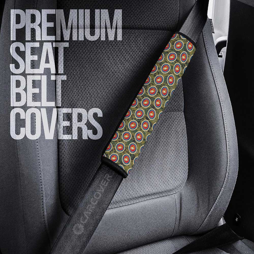 US Military Marine Corps Seat Belt Covers Custom Car Accessories - Gearcarcover - 3