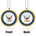 US Navy Ornament Custom Military Car Interior Accessories - Gearcarcover - 3