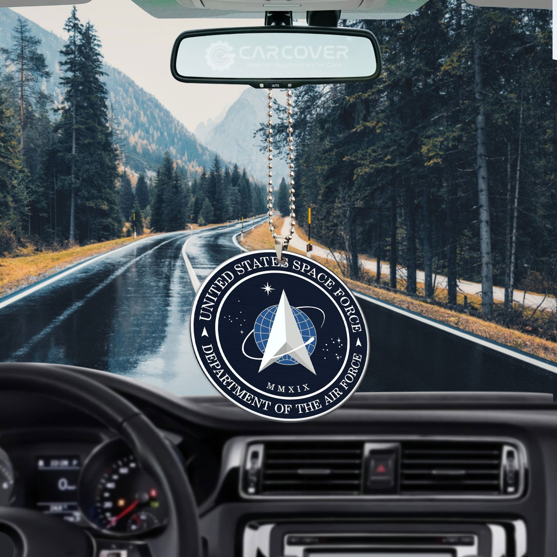 US Space Force Ornament Custom Military Car Interior Accessories - Gearcarcover - 2