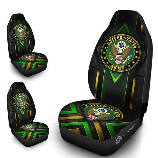 U.S Army Car Seat Covers Custom Military Car Accessories For Army - Gearcarcover - 2