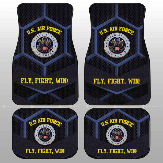U.S. Air Force Military Car Floor Mats Custom Car Accessories - Gearcarcover - 2