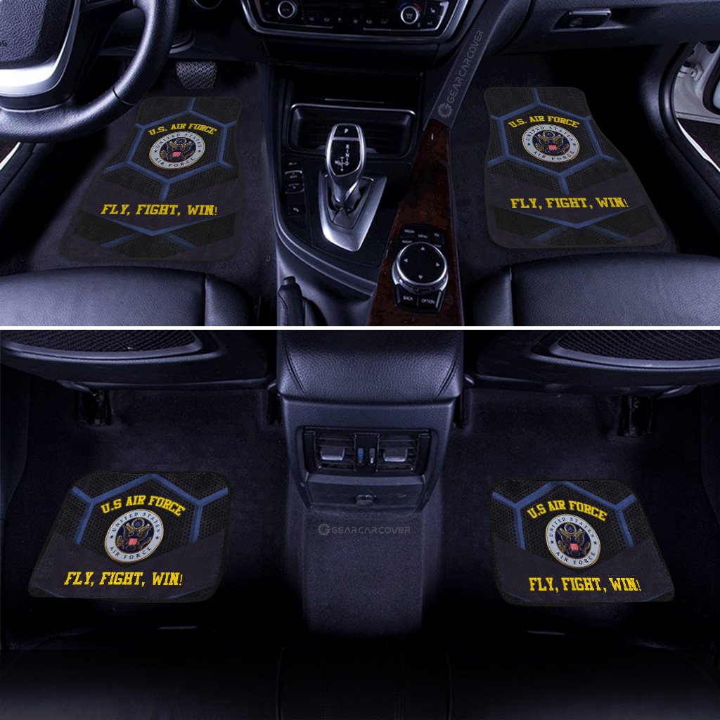 U.S. Air Force Military Car Floor Mats Custom Car Accessories - Gearcarcover - 3