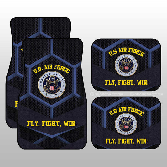 U.S. Air Force Military Car Floor Mats Custom Car Accessories - Gearcarcover - 1