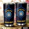 U.S. Coast Guard Tumbler Cup Custom US Military Car Accessories - Gearcarcover - 3