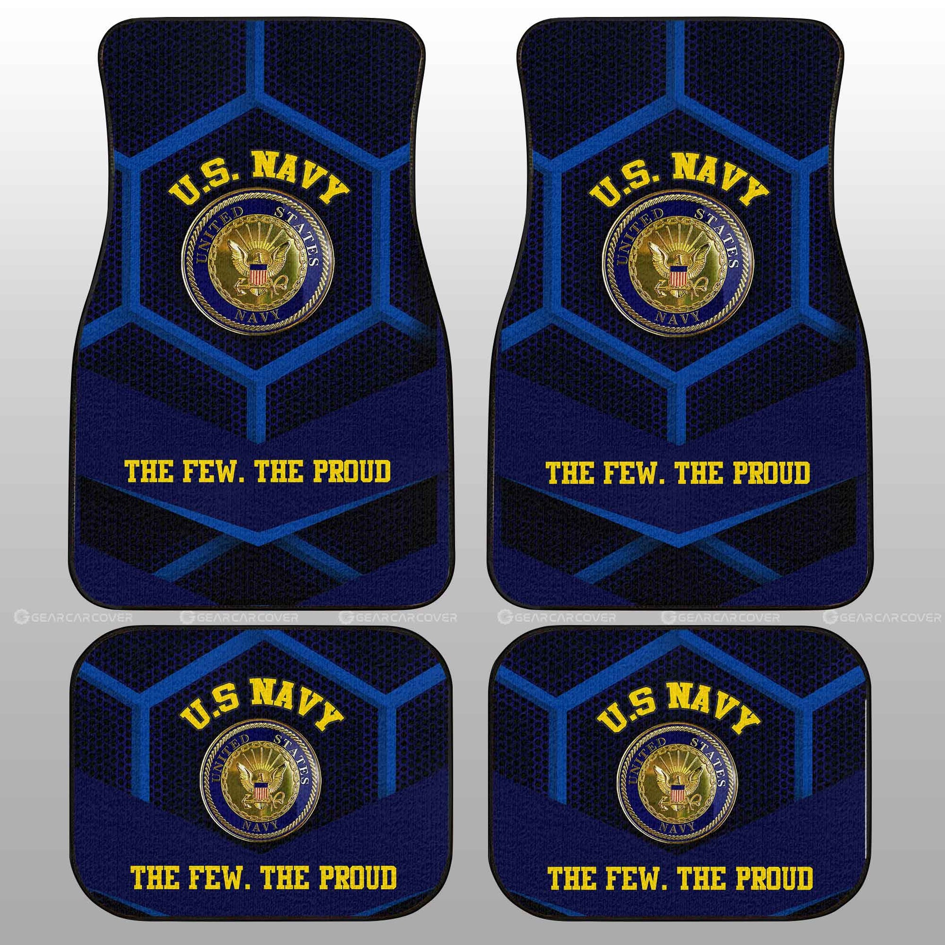 U.S. Navy Military Car Floor Mats Custom Car Accessories - Gearcarcover - 2