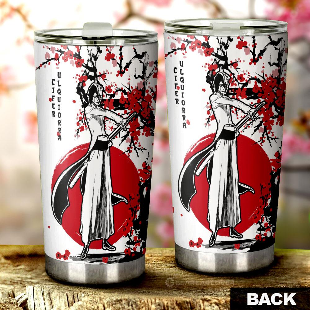 Ulquiorra Cifer Tumbler Cup Custom Japan Style Anime Bleach Car Interior Accessories - Gearcarcover - 3