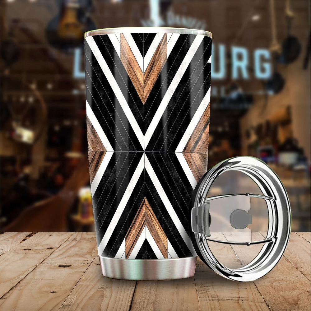 Urban Tribal Aztec Tumbler Cup Custom Car Accessories - Gearcarcover - 3