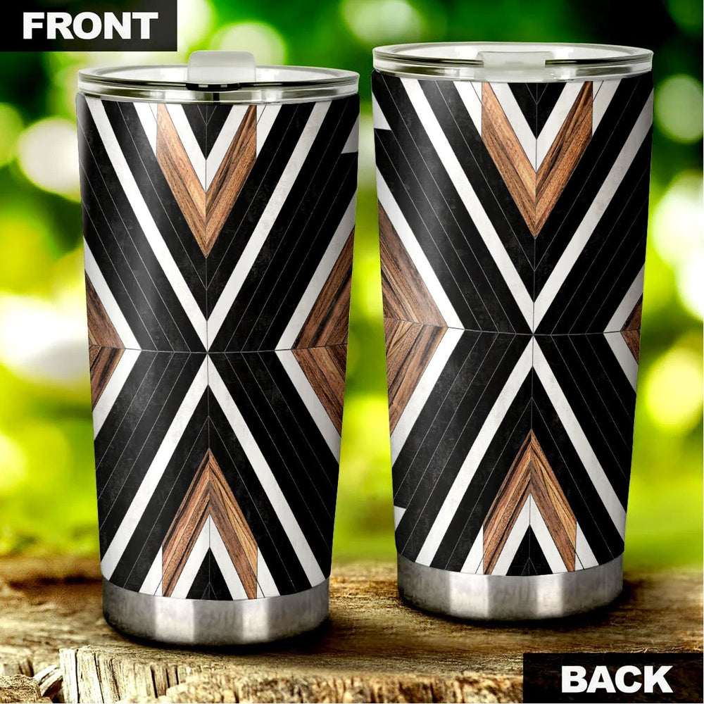 Urban Tribal Aztec Tumbler Cup Custom Car Accessories - Gearcarcover - 4