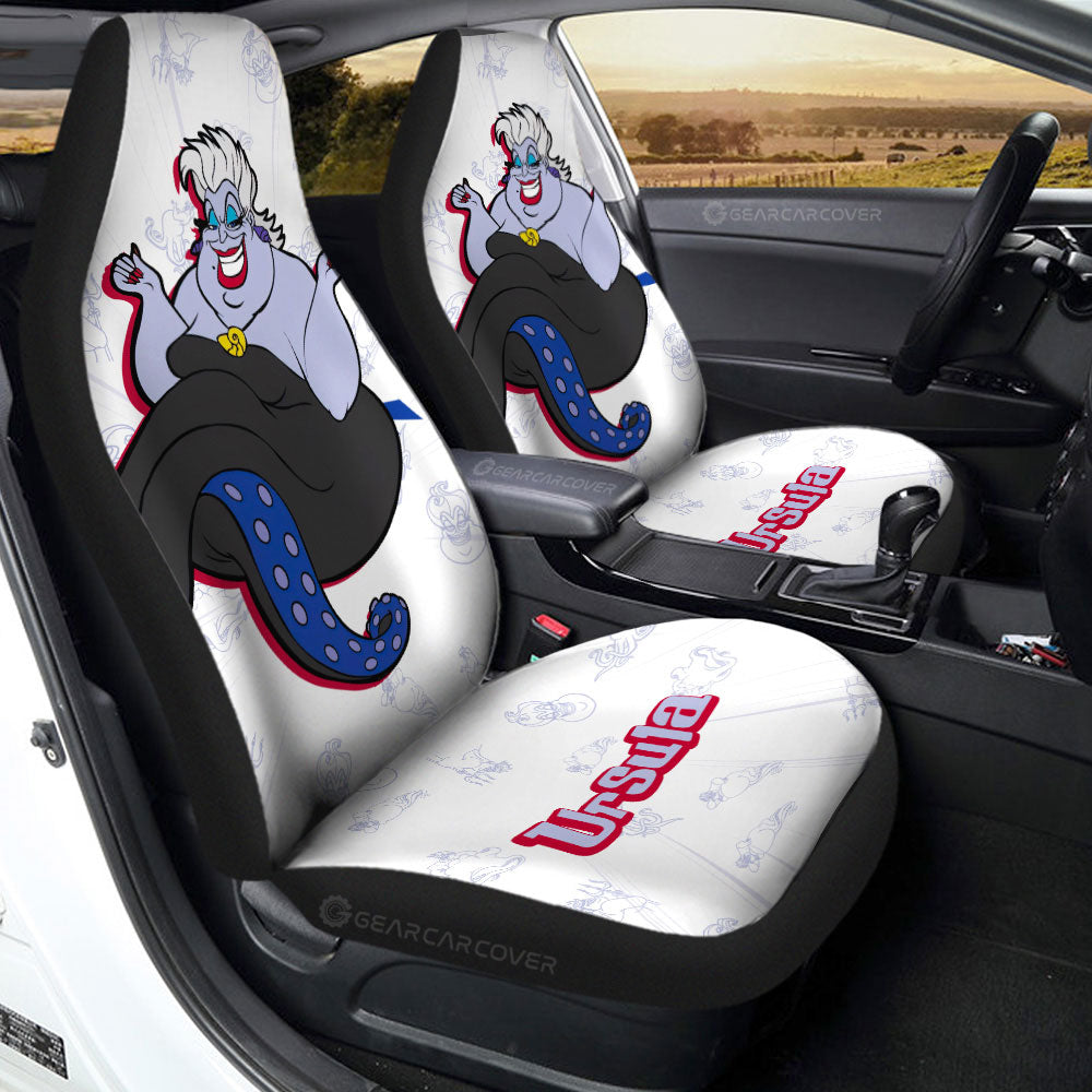 Ursula Car Seat Covers Custom Cartoon Car Accessories Ursula Car Seat Covers Custom Cartoon Car Accessories