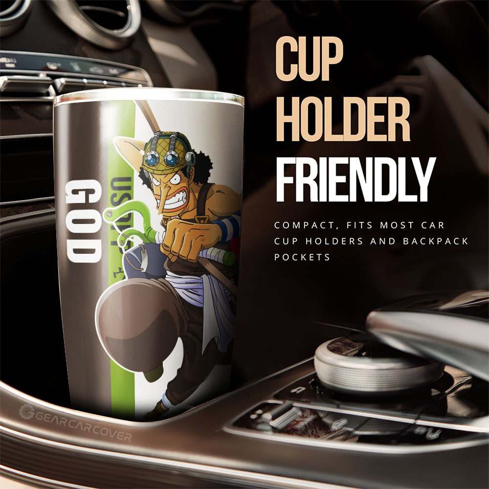 Usopp Tumbler Cup Custom One Piece Car Accessories For Anime Fans - Gearcarcover - 2