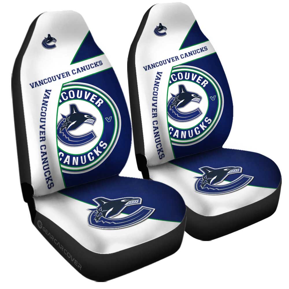 Vancouver Canucks Car Seat Covers Custom Car Accessories For Fans - Gearcarcover - 3