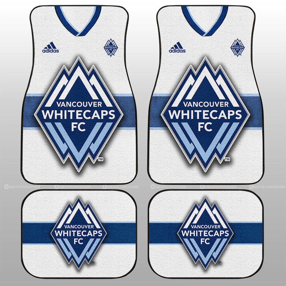 Vancouver Whitecaps FC Car Floor Mats Custom Car Accessories For Fans - Gearcarcover - 1