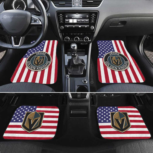 Vegas Golden Knights Car Floor Mats Custom Car Accessories - Gearcarcover - 2