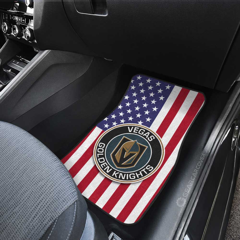 Vegas Golden Knights Car Floor Mats Custom Car Accessories - Gearcarcover - 3