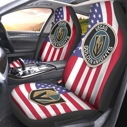 Vegas Golden Knights Car Seat Covers Custom Car Accessories - Gearcarcover - 2
