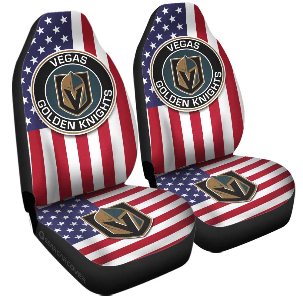Vegas Golden Knights Car Seat Covers Custom Car Accessories - Gearcarcover - 3