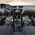 Vegeta And Goku Blue Car Floor Mats Custom Anime Dragon Ball Car Accessories - Gearcarcover - 3