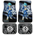 Vegeta Blue Car Floor Mats Custom Anime Dragon Ball Car Accessories - Gearcarcover - 1