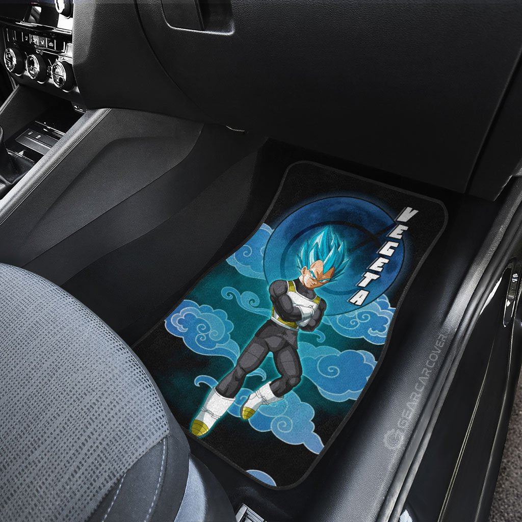 Vegeta Blue Car Floor Mats Custom Dragon Ball Anime Car Accessories - Gearcarcover - 4
