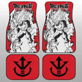 Vegeta Blue Car Floor Mats Custom Dragon Ball Anime Car Accessories Manga Style For Fans - Gearcarcover - 2