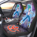 Vegeta Blue Car Seat Covers Custom Galaxy Style Dragon Ball Anime Car Accessories - Gearcarcover - 2