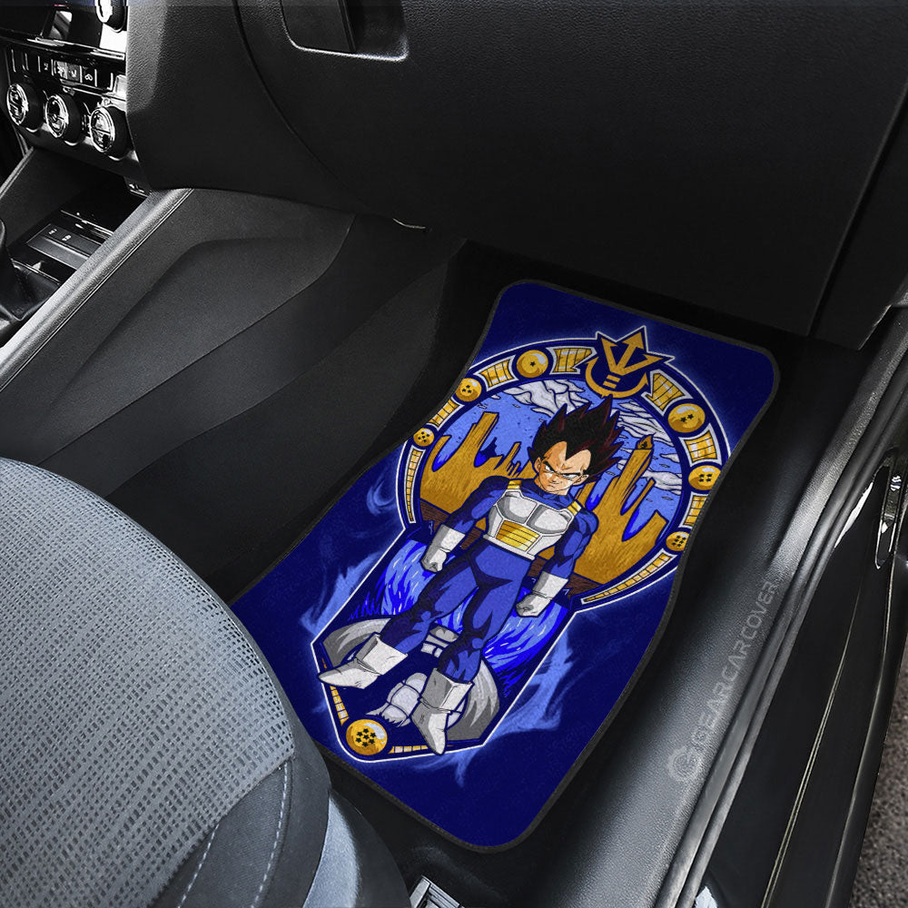 Vegeta Car Floor Mats Custom Dragon Ball Car Interior Accessories - Gearcarcover - 3