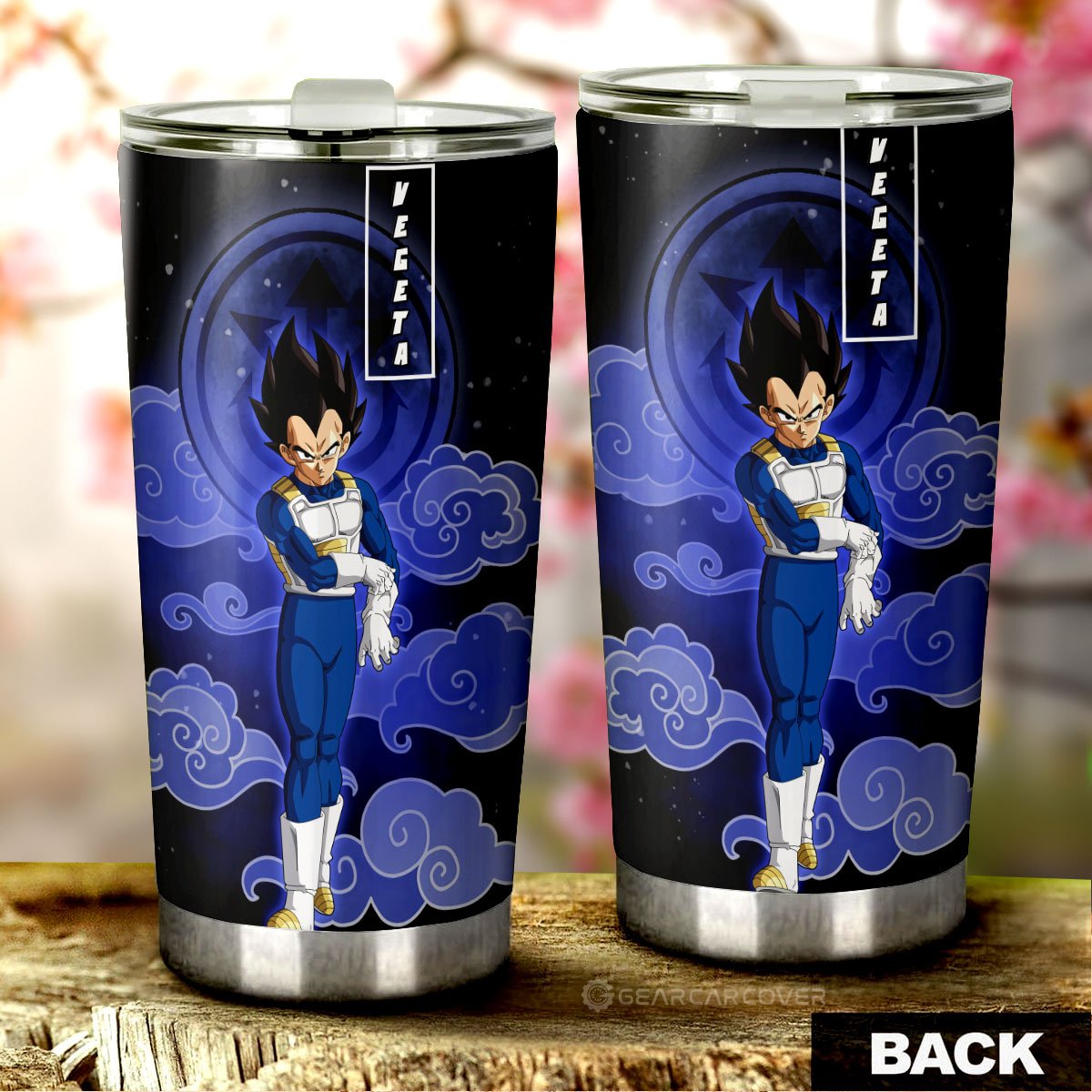 Vegeta Tumbler Cup Custom Dragon Ball Anime Car Interior Accessories - Gearcarcover - 3