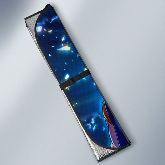 Vegito and Gogeta Saiyan Blue Car Sunshade - Gearcarcover - 2