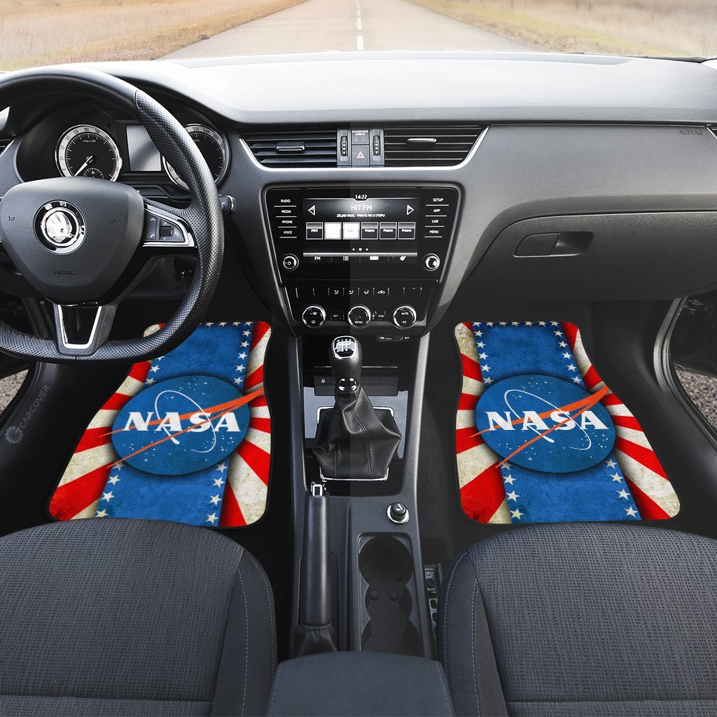 Vintage Nasa Car Floor Mats Custom Car Interior Accessories - Gearcarcover - 2
