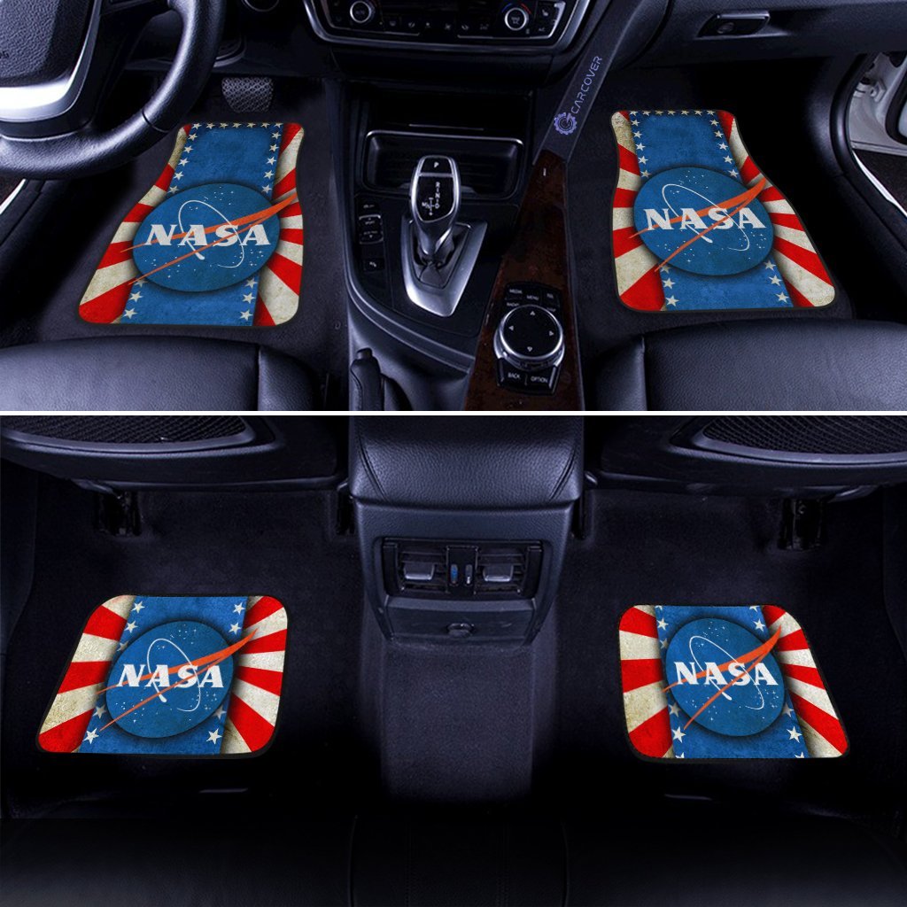 Vintage Nasa Car Floor Mats Custom Car Interior Accessories - Gearcarcover - 3