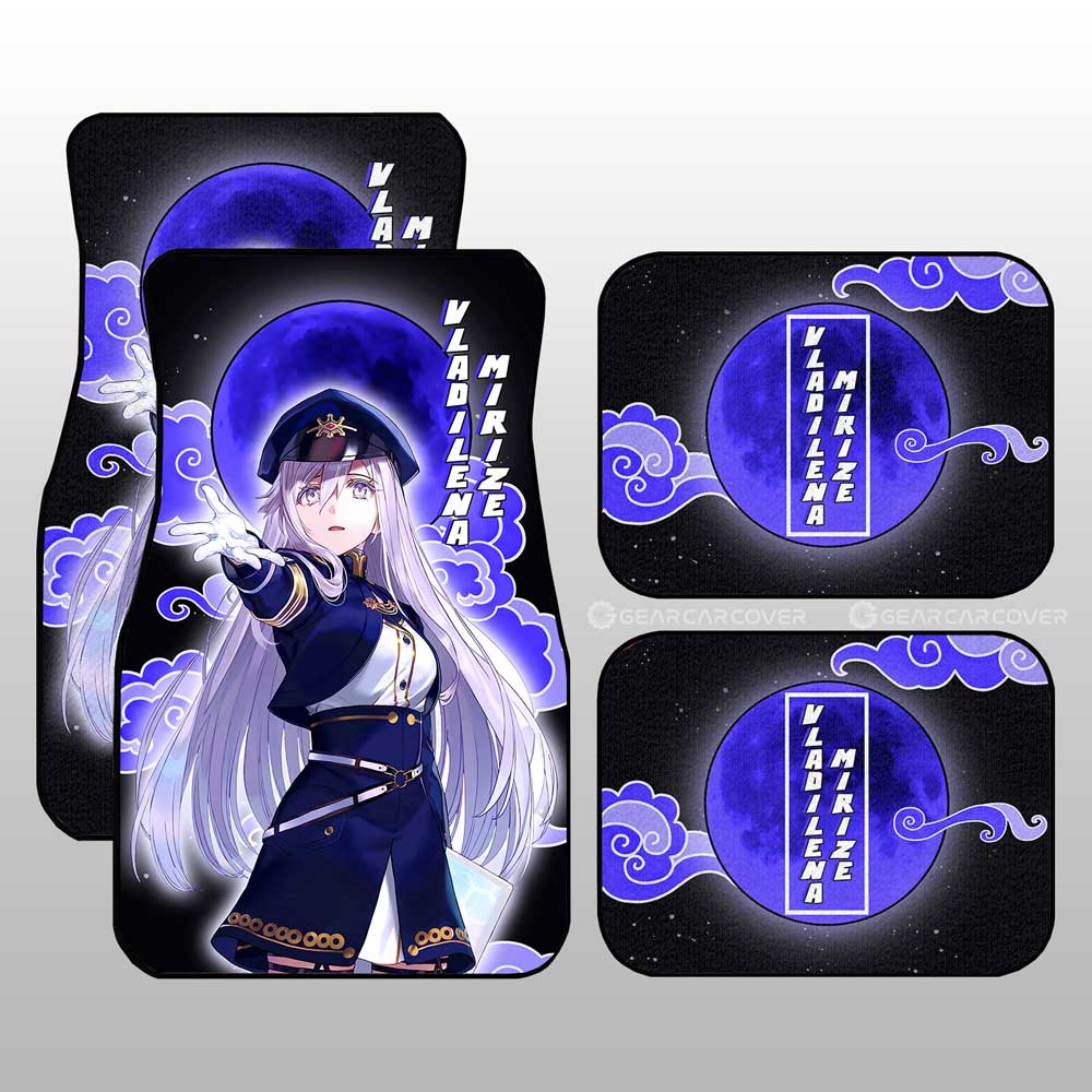 Vladilena Mirize Car Floor Mats Custom 86 Eighty Six Anime Car Accesso