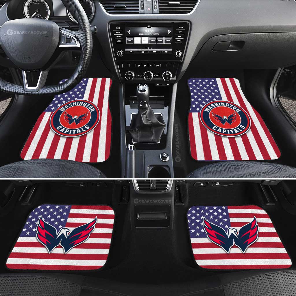 Washington Capitals Car Floor Mats Custom Car Accessories - Gearcarcover - 2