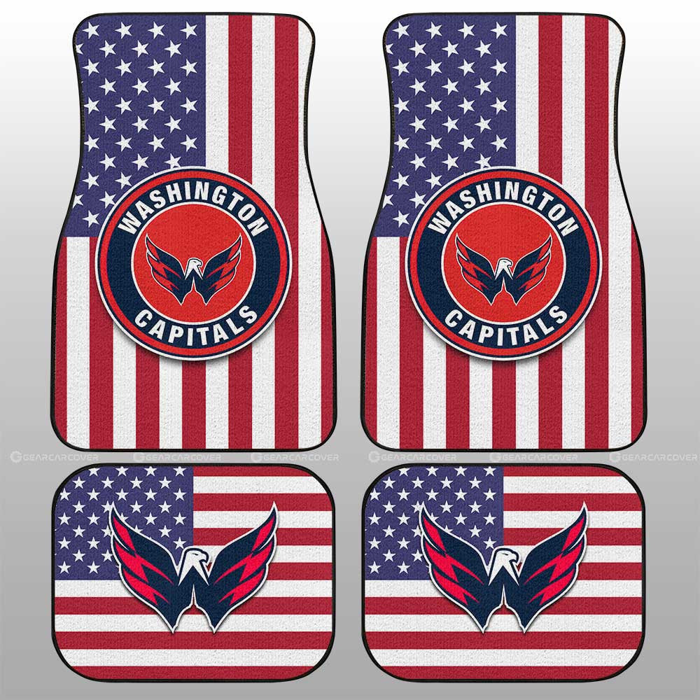 Washington Capitals Car Floor Mats Custom Car Accessories - Gearcarcover - 1