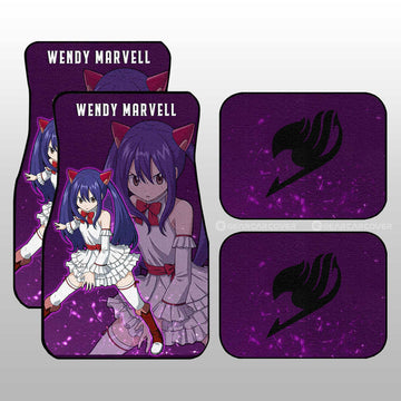 Wendy Marvell Car Floor Mats Custom Fairy Tail Anime Car Accessories - Gearcarcover - 1