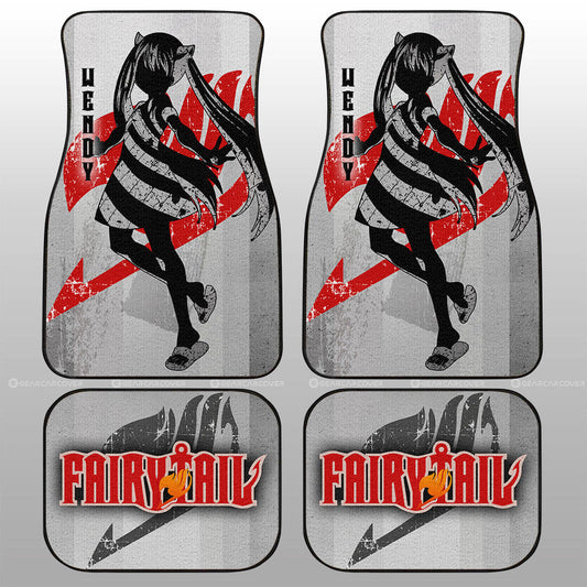 Wendy Marvell Car Floor Mats Custom Fairy Tail Anime Car Interior Accessories - Gearcarcover - 1
