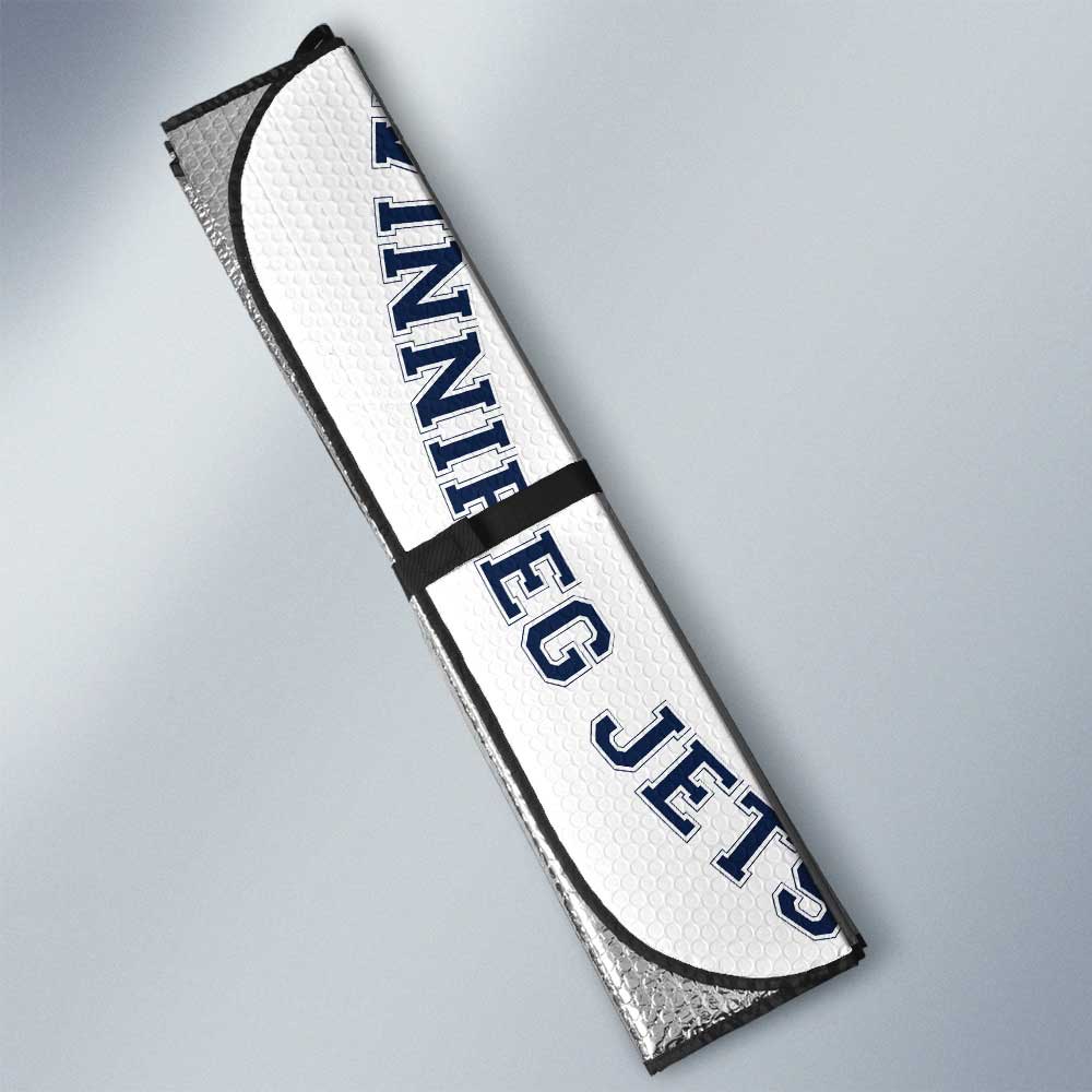 Winnipeg Jets Car Sunshade Custom Car Accessories For Fans - Gearcarcover - 3