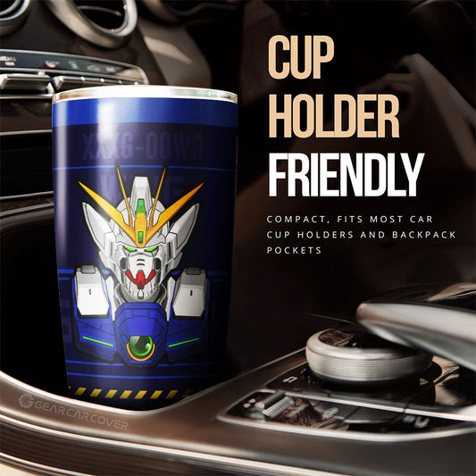 XXXG-00W0 Wing Gundam Zero Tumbler Cup Custom Gundam Anime Car Interior Accessories - Gearcarcover - 2