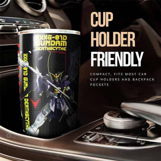 XXXG-01D Gundam Deathscythe Tumbler Cup Custom Gundam Anime Car Interior Accessories - Gearcarcover - 2