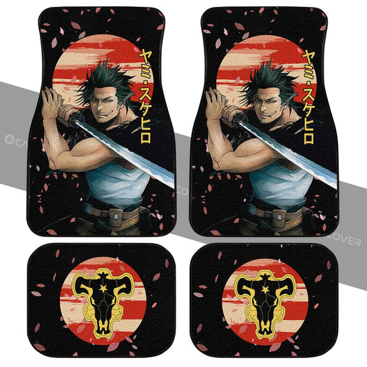 Yami Sukehiro Car Floor Mats Custom Black Clover Anime Car Interior Accessories - Gearcarcover - 2
