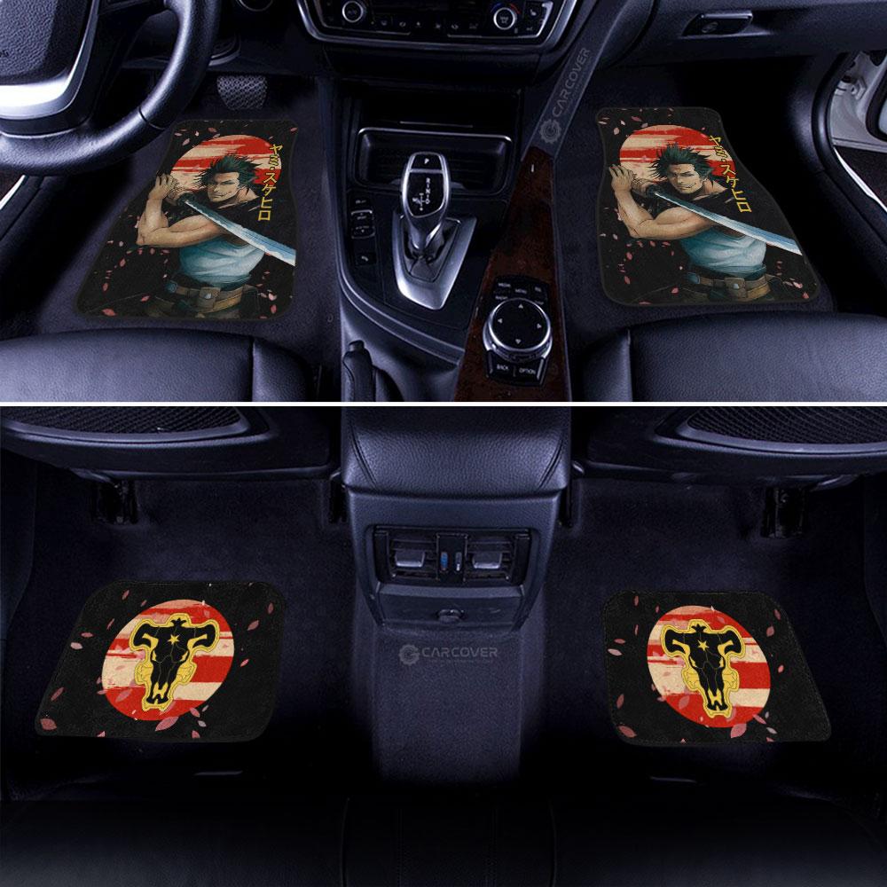 Yami Sukehiro Car Floor Mats Custom Black Clover Anime Car Interior Accessories - Gearcarcover - 3