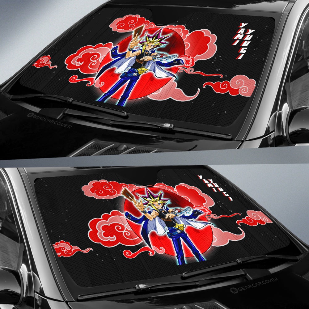 Yami Yuugi Car Sunshade Custom Yu-Gi-Oh! Anime Car Accessories - Gearcarcover - 2