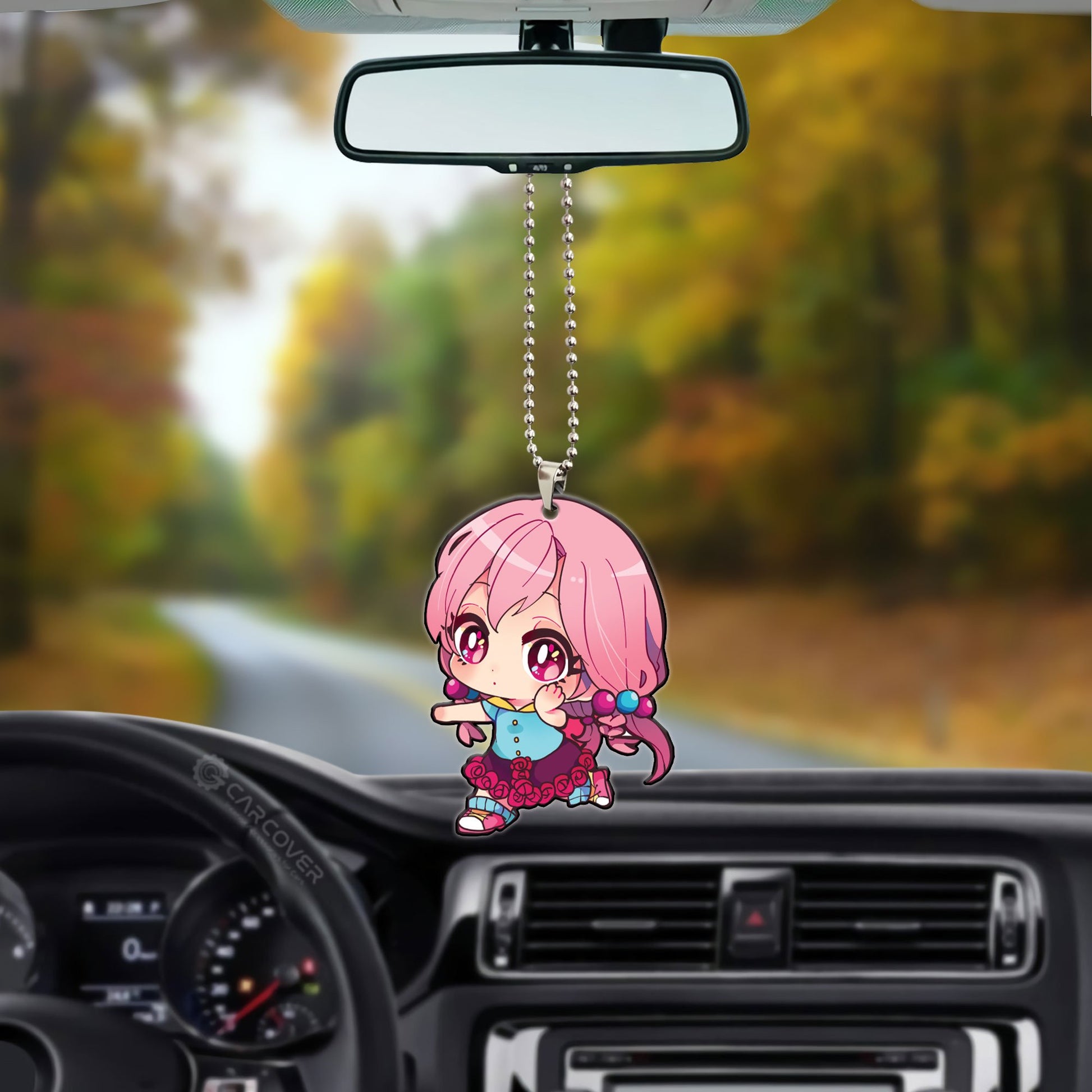 Yasuho Hirose Ornament Custom Anime JoJo's Bizarre Adventure Car Interior Accessories - Gearcarcover - 3