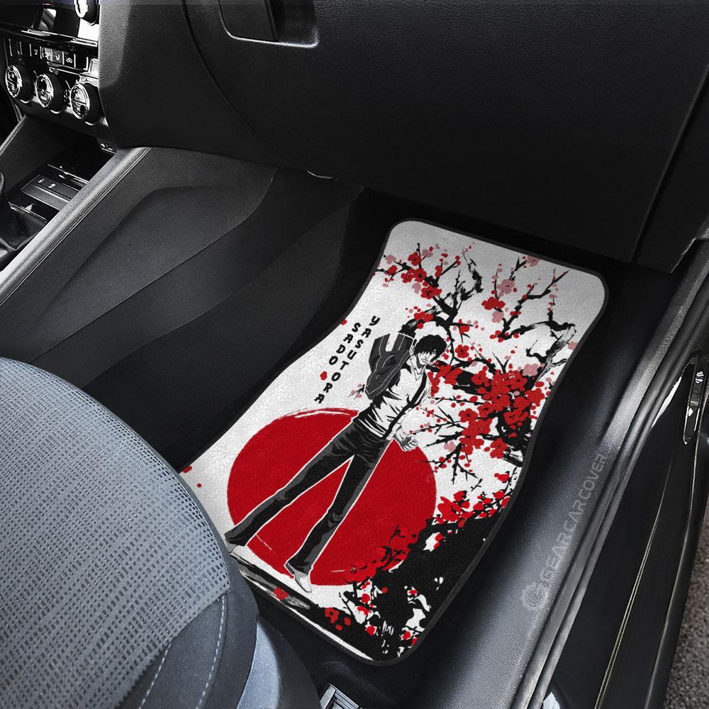 Yasutora Sado Car Floor Mats Custom Japan Style Anime Bleach Car Interior Accessories - Gearcarcover - 4