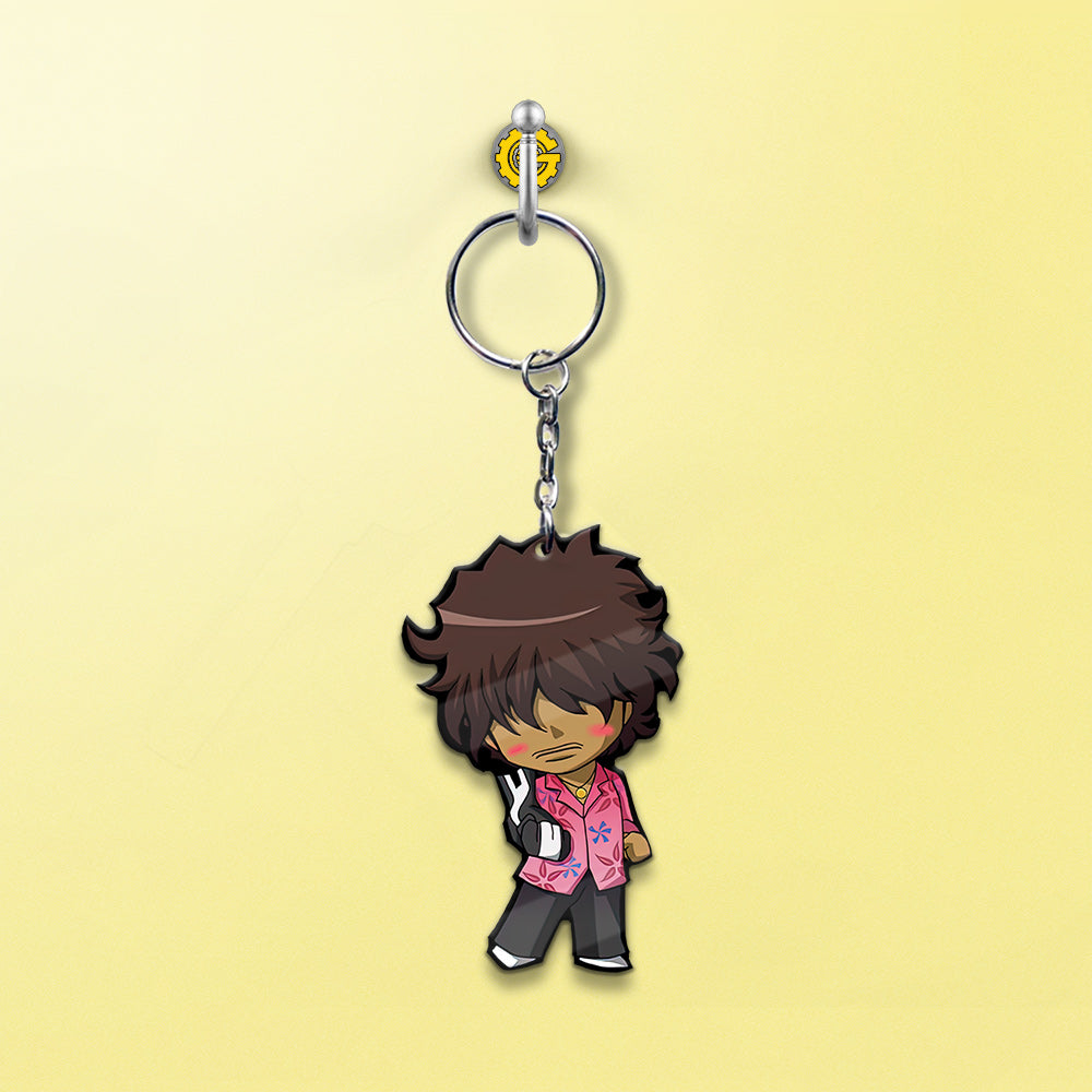 Yasutora Sado Keychain Custom Bleach Anime Car Accessories - Gearcarcover - 2
