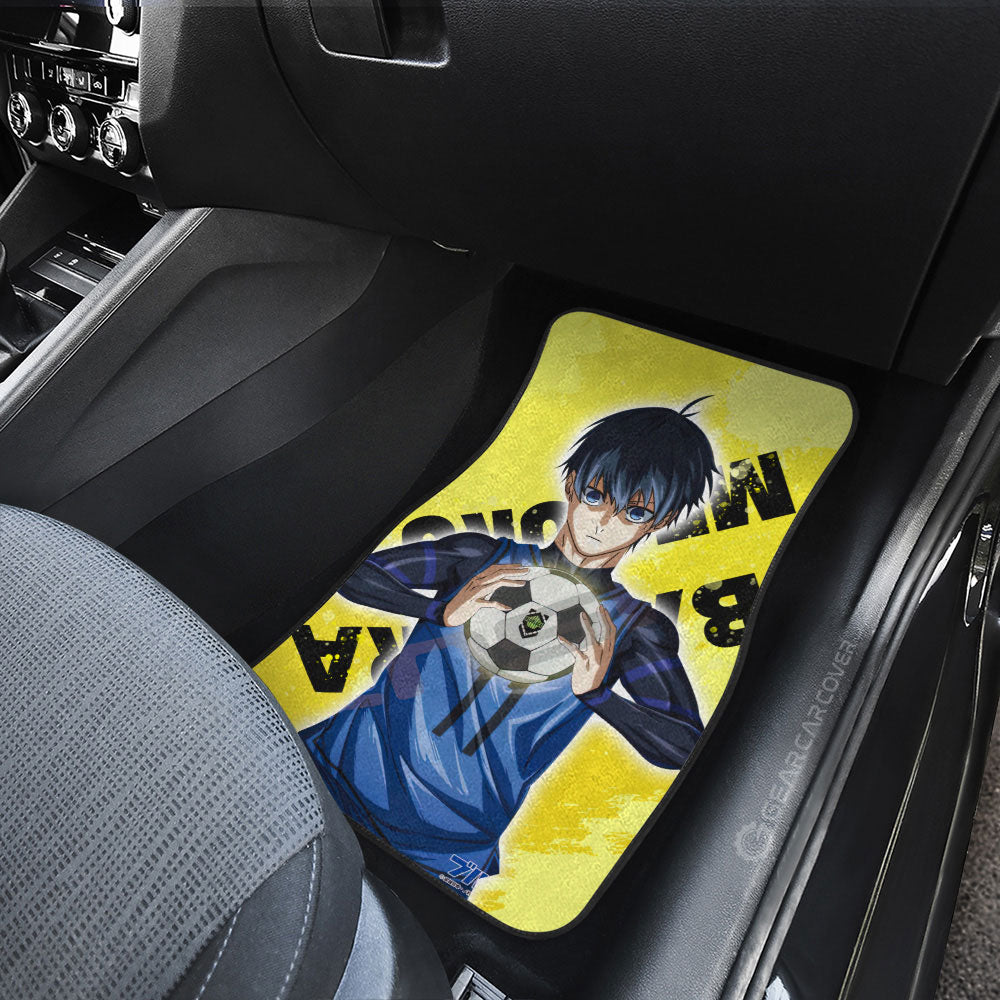 Yoichi Isagi Car Floor Mats Custom Blue Lock Anime - Gearcarcover - 3