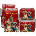 Yorkshire Terriers Dog Car Floor Mats Custom Christmas Car Interior Accessories - Gearcarcover - 1